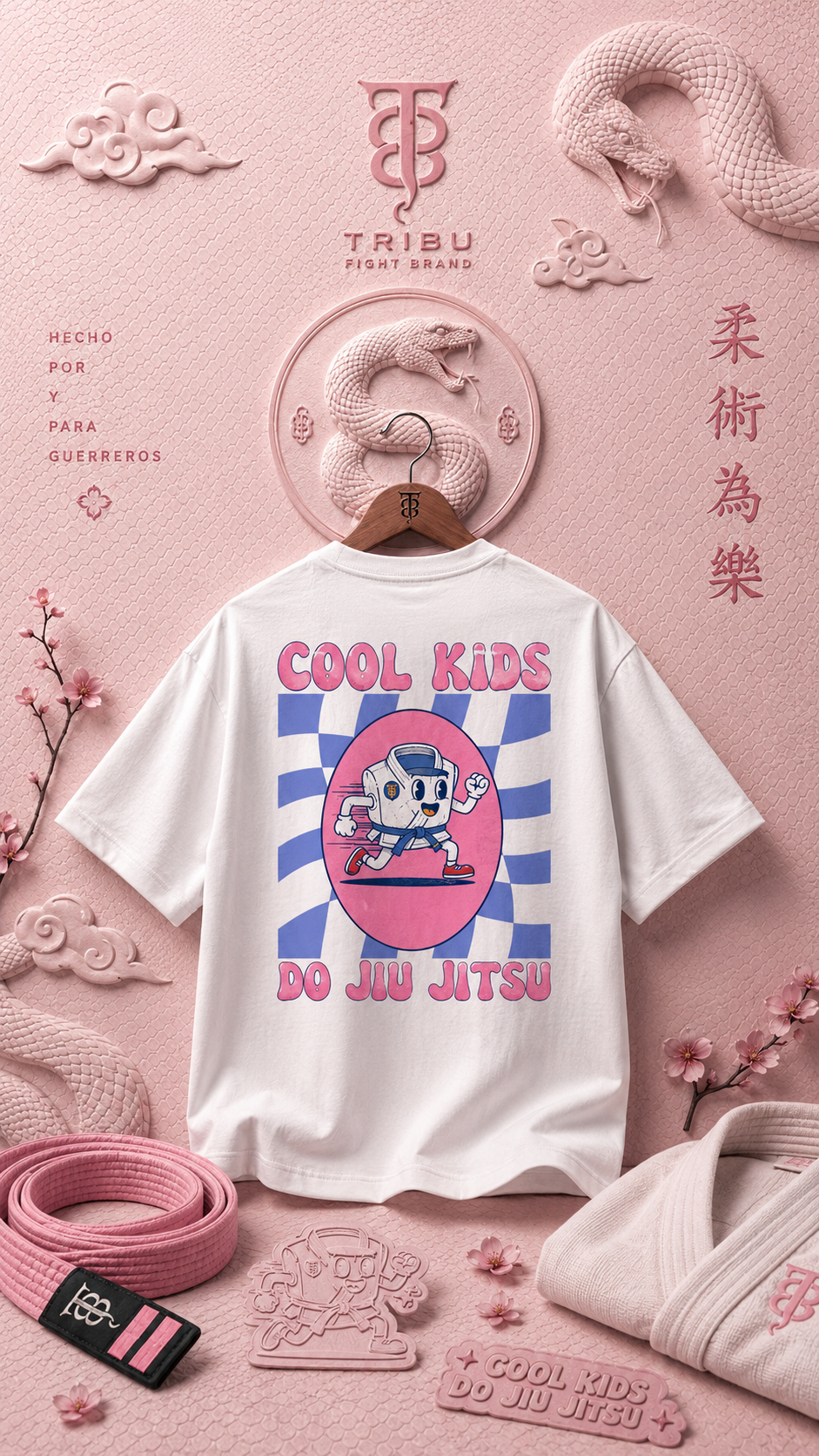Playera Cool Kids Do Jiu Jitsu — Tribu Fight Brand