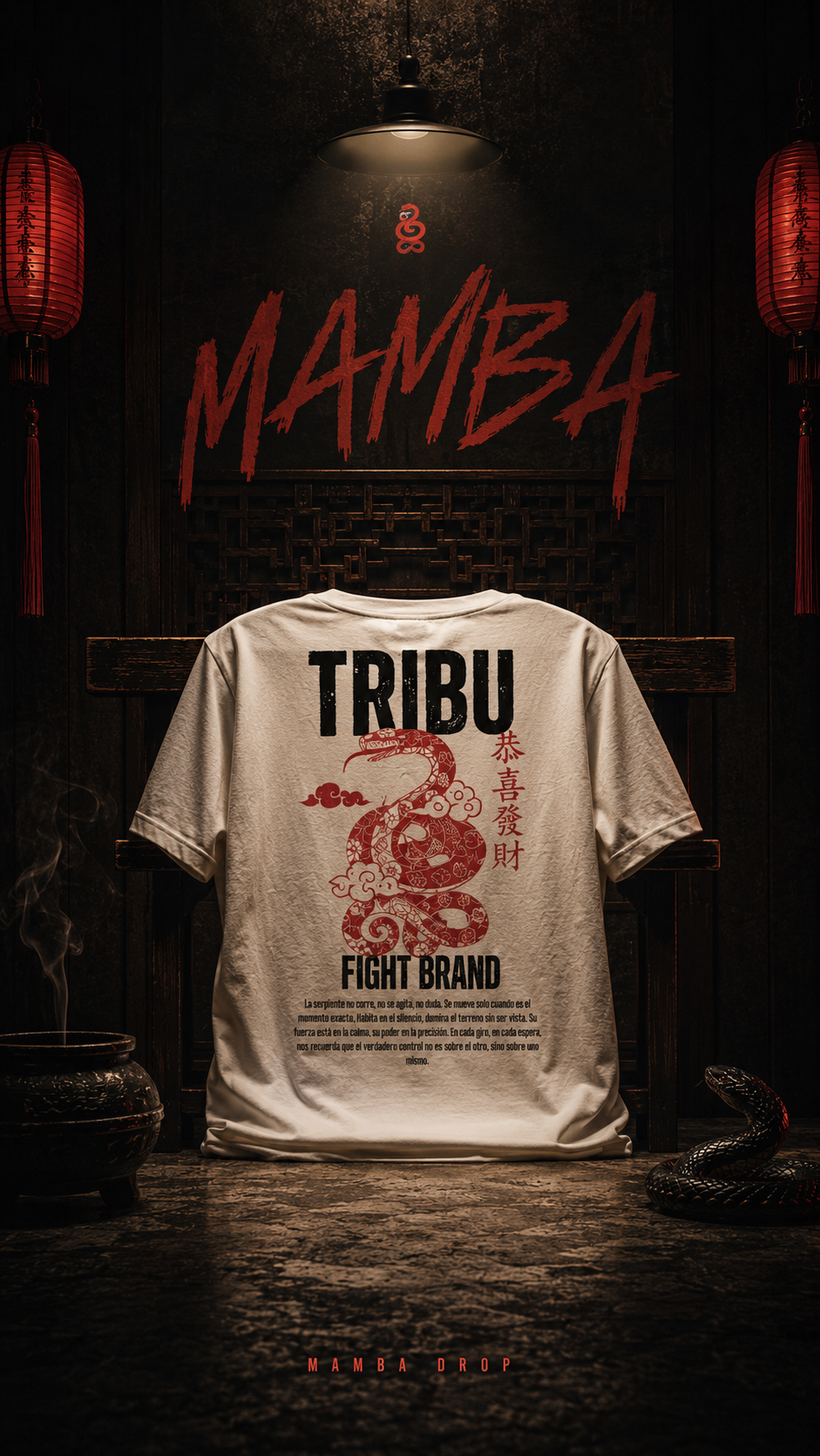Playera MAMBA — Tribu Fight Brand