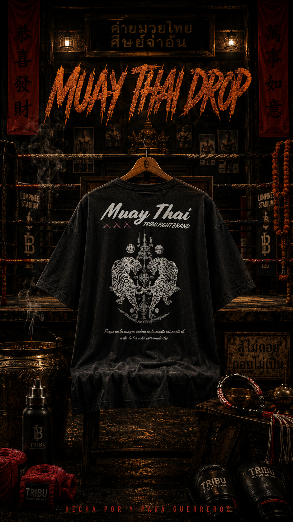 Playera Muay Thai — Tribu Fight Brand